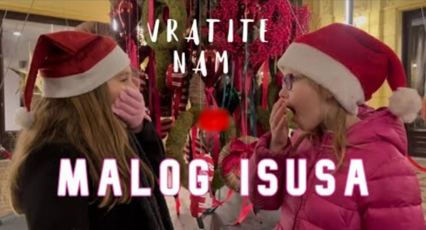 Božić danas, vratite nam malog Isusa