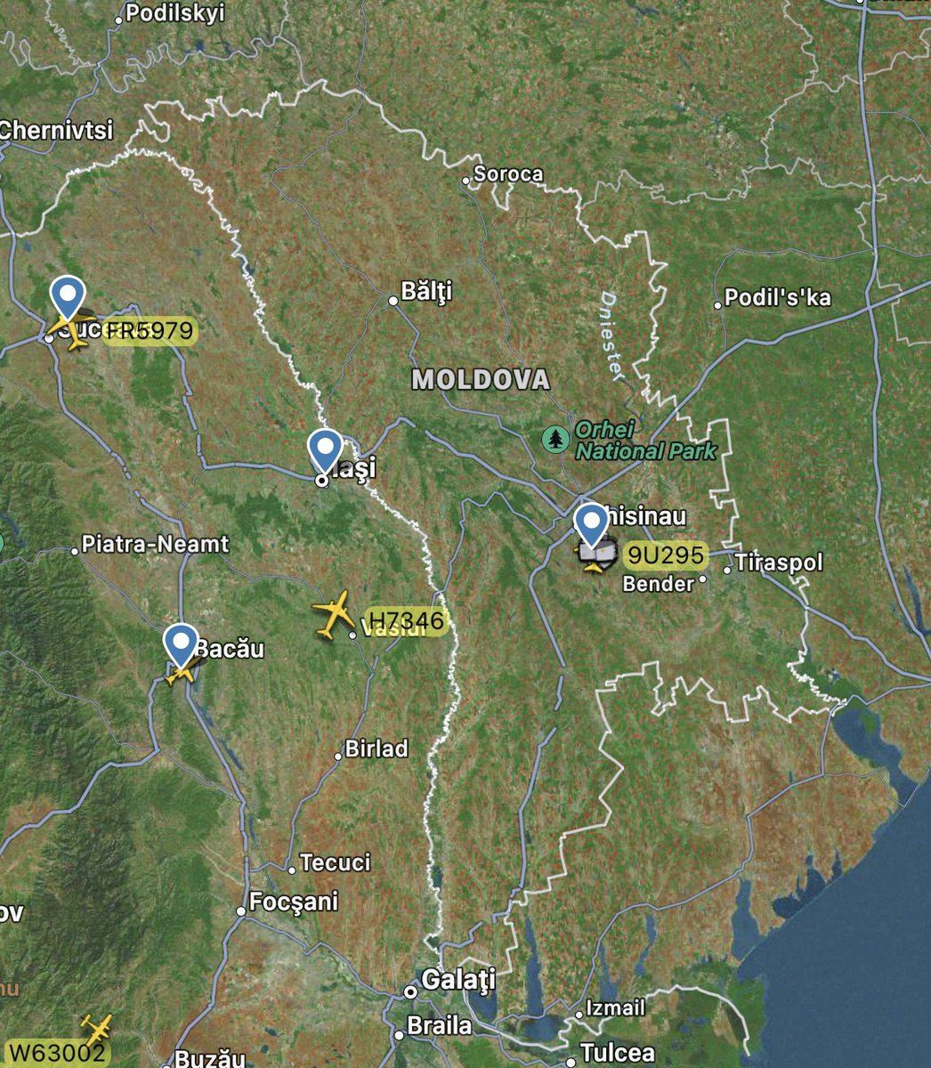 Panika u Moldaviji, iznenada zatvoren zračni prostor: "Molimo vas da ostanete mirni..."