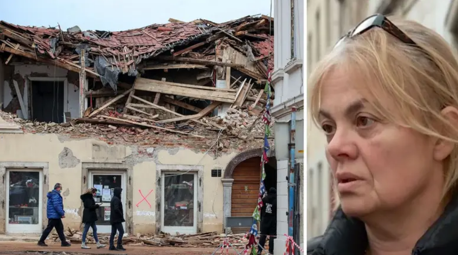 'Otac troje djece kaže da mu je i ono malo zidova što je ostalo srušeno u jutrošnjem potresu'