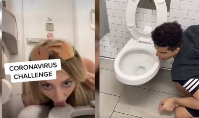 SVIJET - BOLESTAN TREND - ”korona izazov" za KRETENE (Video)