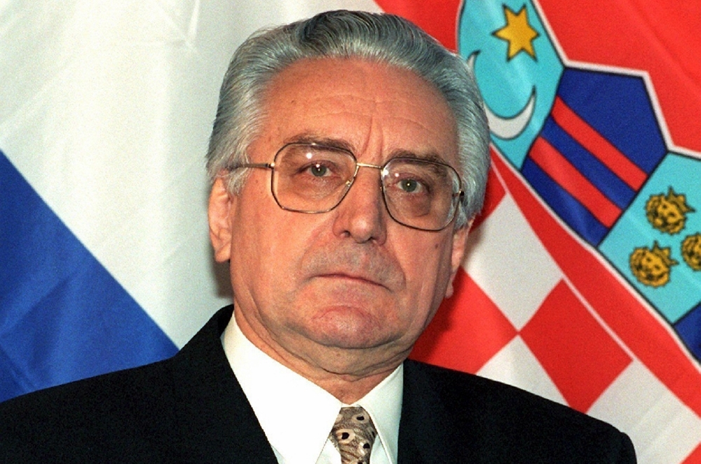 30. siječnja 1993.g. - Dr. Franjo Tuđman posjetio je oslobođena područja nakon operacije "Maslenica"