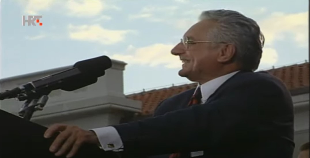 19. siječnja 1989. Plešivica – jugoslavenski disidenti Veselica, Tuđman, Stipac i drugi sastali se zbog rušenja komunizma i borbe protiv Miloševića