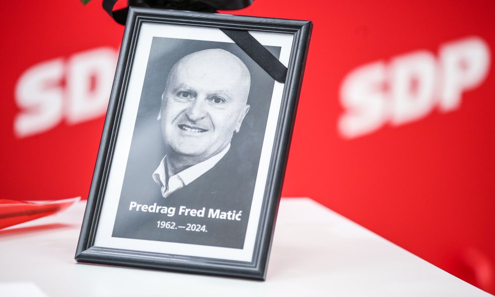 Pogreb Predraga Freda Matića u srijedu, prije toga i komemoracija