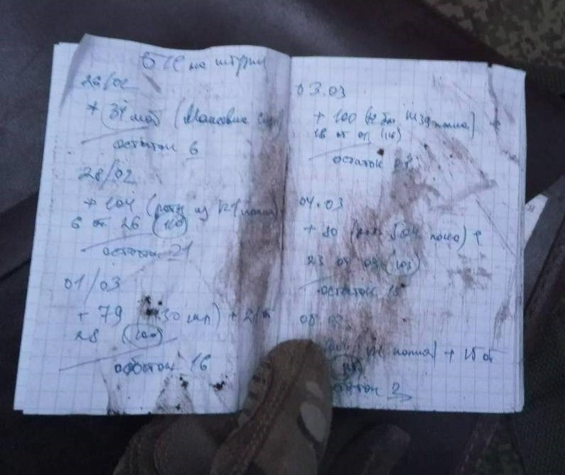 Pronađen dnevnik ruskog zapovjednika: "115 vojnika krenulo je u napad, tri su preživjela"