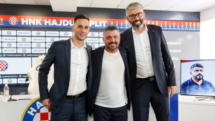 Gattuso i Bilić konačno razgovarali: Talijan ostaje na klupi Hajduka!