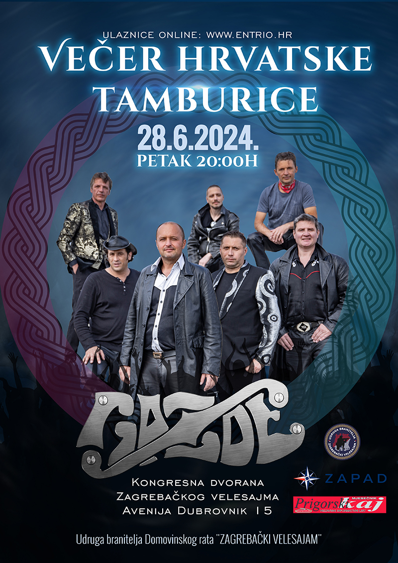 Poziv na 'Večer hrvatske tamburice' na Zagrebačkom velesajmu