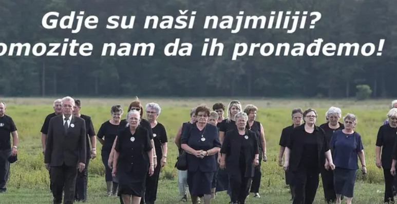 30. kolovoza obilježava se Međunarodni dan nestalih osoba i Dan sjećanja na nestale osobe u Domovinskom ratu