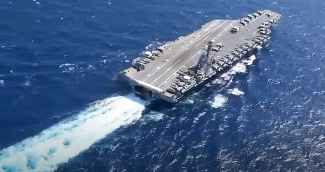 Kod Splita se usidrio najveći ratni brod na svijetu (VIDEO)