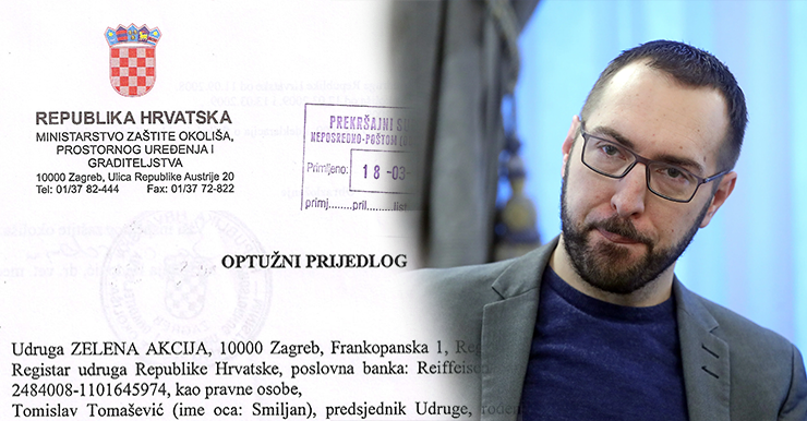 IMAMO DOKUMENT: Optužnica protiv Tomislava Tomaševića i Zelene akcije!