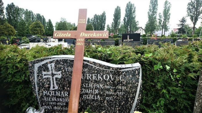 Na Mirogoju pokopana Gizela Đureković, udovica hrvatskog političkog emigranta Stjepana Đurekovića