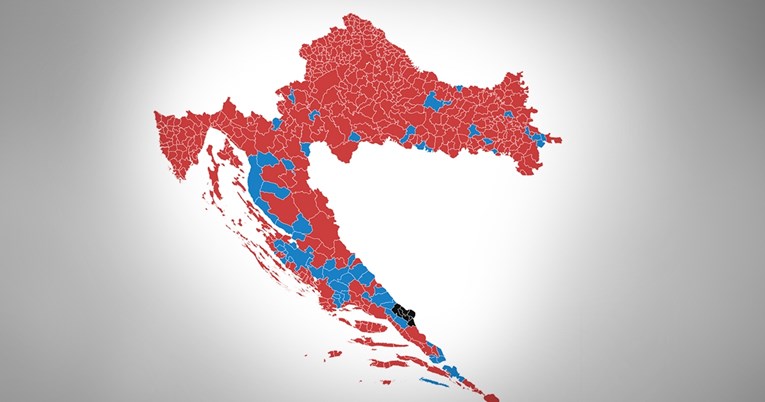 Evo kako su glasali svi gradovi i općine