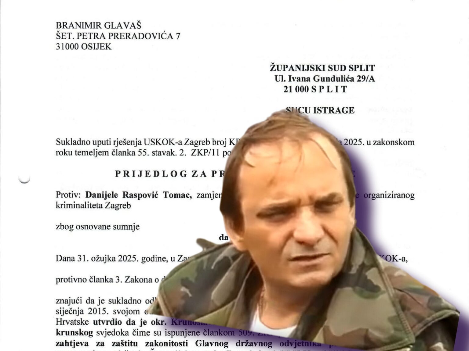 Branimir Glavaš podnio novi prijedlog za istragu: na meti zamjenica ravnatelja USKOK-a