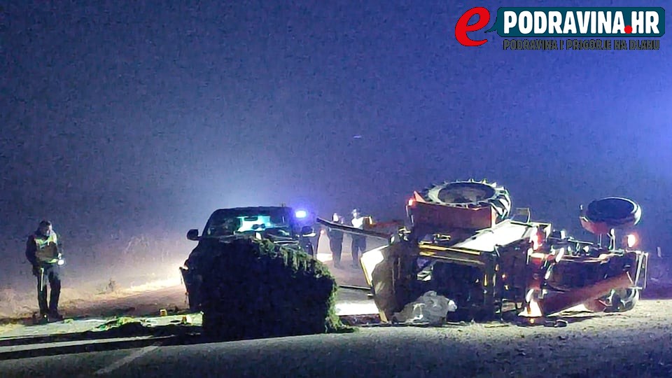 Policija iznijela detalje  prometne  nesreće u kojoj je  poginuo  vozač traktora