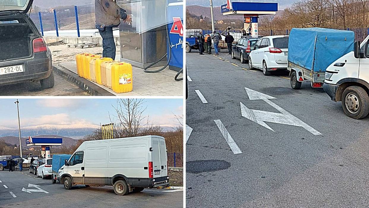 Gužve na benzinskima zbog najavljenog poskupljenja: 'Ljudi stoje u redovima s kanisterima'