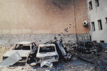 30. kolovoza 1991. godine minama je napadnut usnuli  Gospić