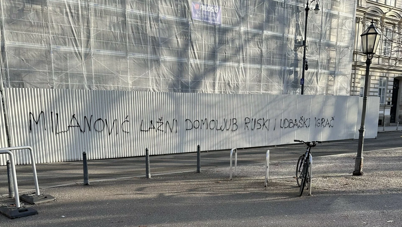 Osvanuli grafiti preko noći u centru Zagreba