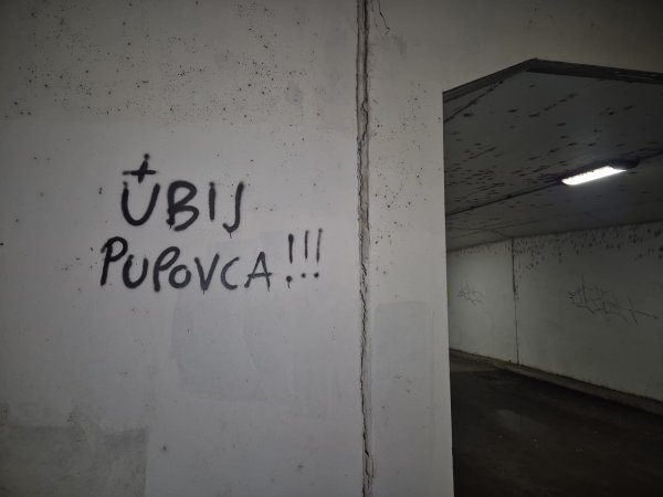 U Zagrebu osvanuo grafit s pozivom na ubojstvo Milorada Pupovca
