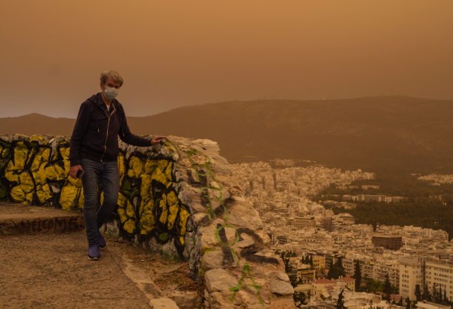 Pogledajte nevjerojatne prizore neba nad Grčkom: I Hrvatsku bi mogla zadesiti neugodna pojava