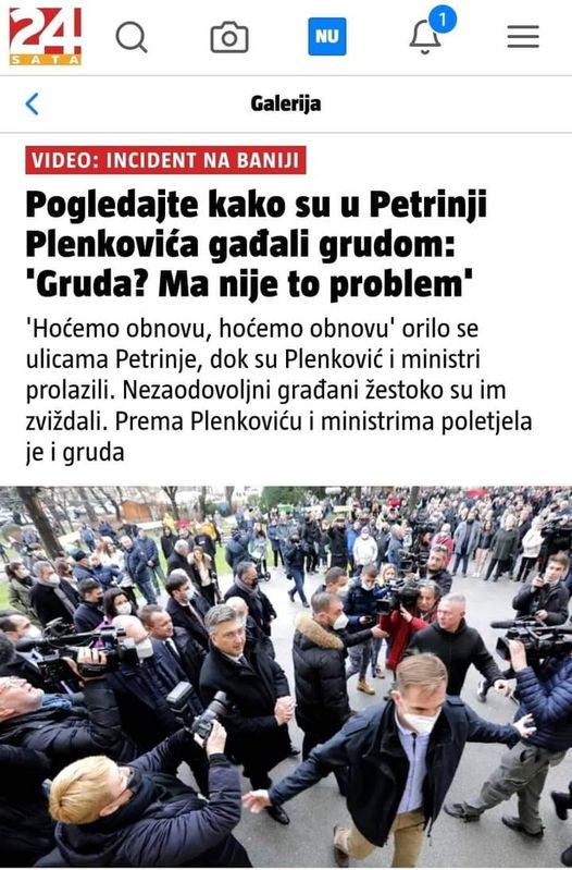 PLENKOVIĆU, OBUJ CIPELE OGORČENIH LJUDI U PETRINJI PA MOŽDA OBNOVA KRENE !!!
