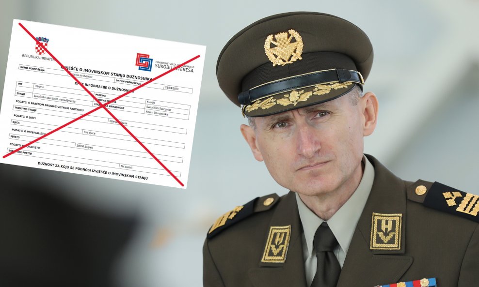 Pokreće se postupak protiv načelnika Glavnog stožera?