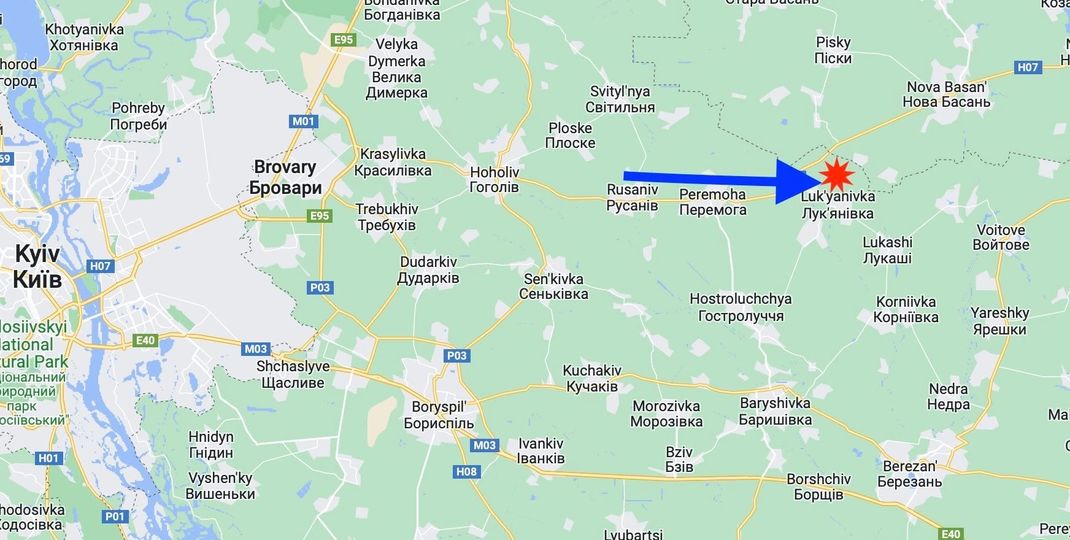 U Kijevskoj oblasti ukrajinske snage vratile nadzor nad do danas okupiranim gradom Luk'janivka