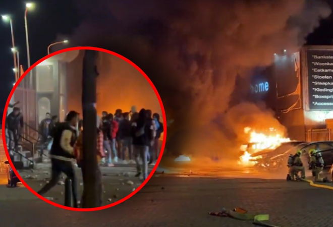 Totalni kaos u Haagu: Stižu jezive snimke zapaljenih vozila, sukob izmaknuo kontroli