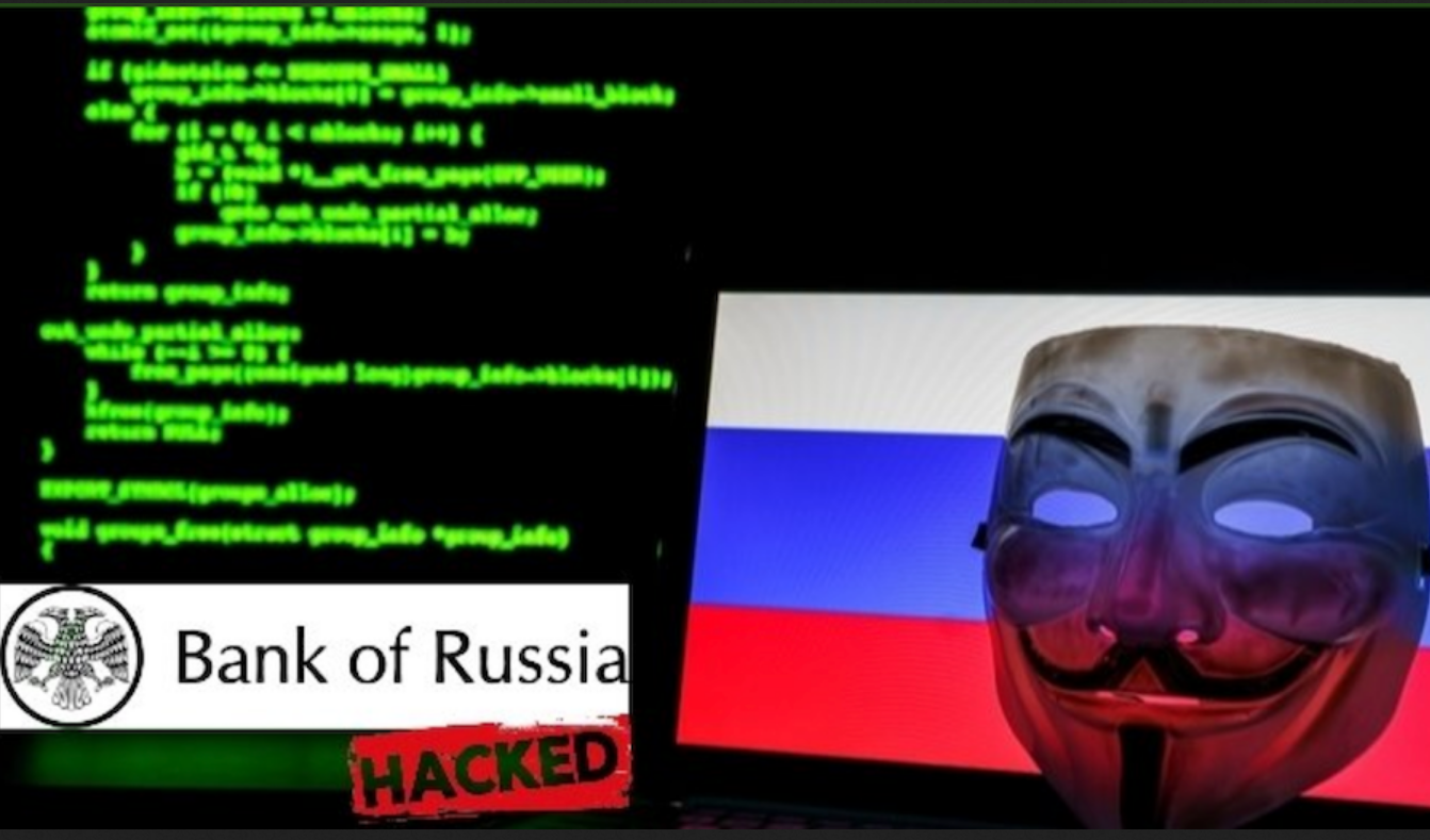 ANONYMOUSI U AKCIJI Hakirana je Središnja banka Rusije: 'Objavit ćemo i tajne ugovore...'