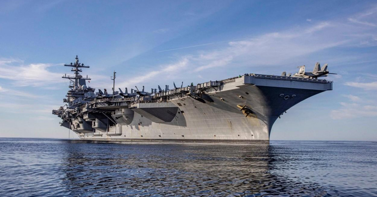 MONSTRUM OD 6,2 MILIJARDE $   Najveći američki nosač aviona na nuklearni pogon stiže u Split!