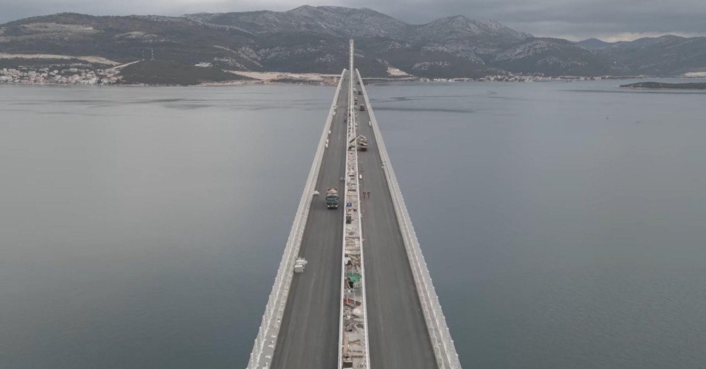 GRAĐEVINSKI POTHVAT: Završen je Pelješki most! Nakon 1277 dana gotovi su svi radovi na velebnom objektu