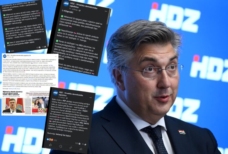 Kako HDZ koristi Ukrajinu da bi blatio oporbu? “Ruski agenti, Putinovi mališani, antieuropski stric…”