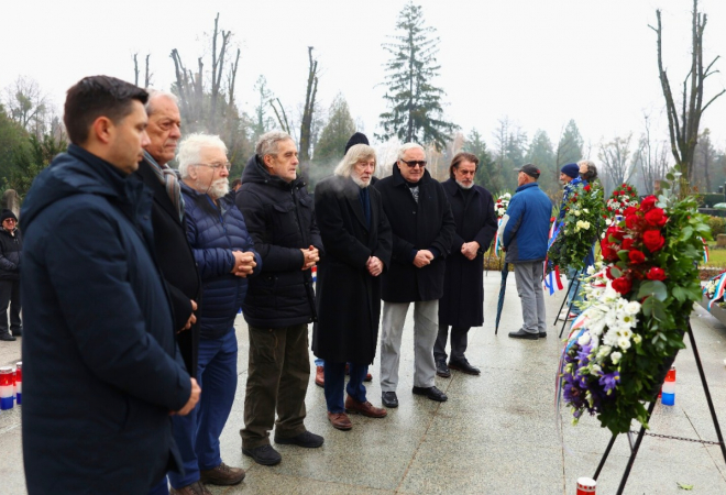 Hebrang i Hodak odali počast prvom hrvatskom predsjedniku: ‘Čuvati ćemo baštinu ovog velikana’