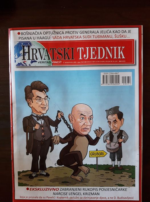 Ivanka Bušljeta; Generale Lučiću !!! Upravo vaše burno reagiranje povodom naslovnice Hrvatskog tjednika povrijedilo je sve čestite hrvatske branitelje !!!