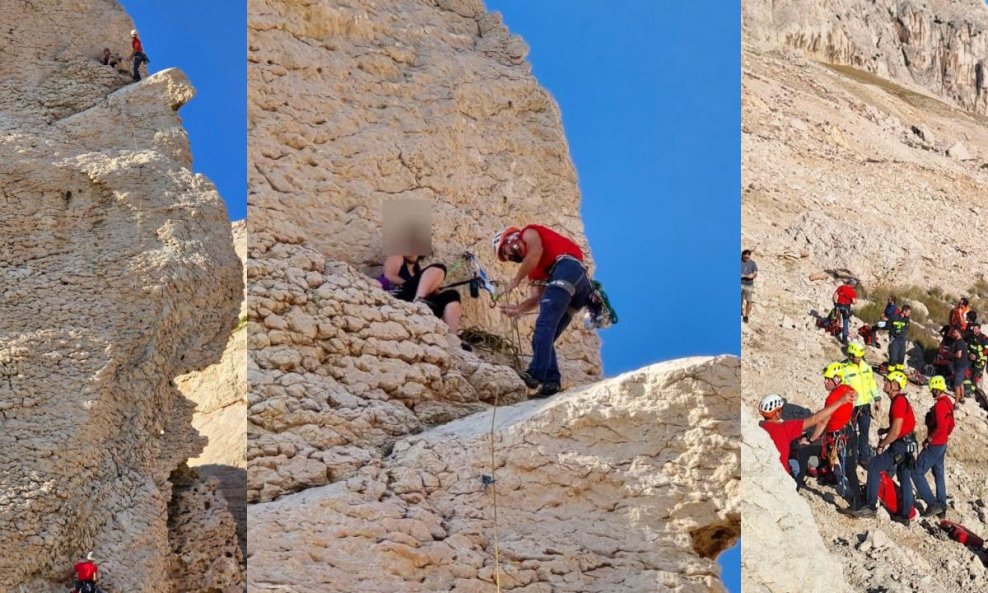 Čovjek pao sa stijene na Pagu i poginuo, drugi zarobljen na litici