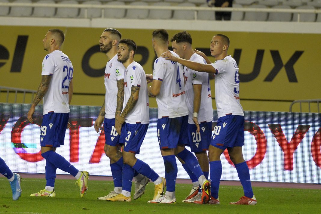 Hajduk uvjerljiv u Belišću, Livaja trostruki strijelac