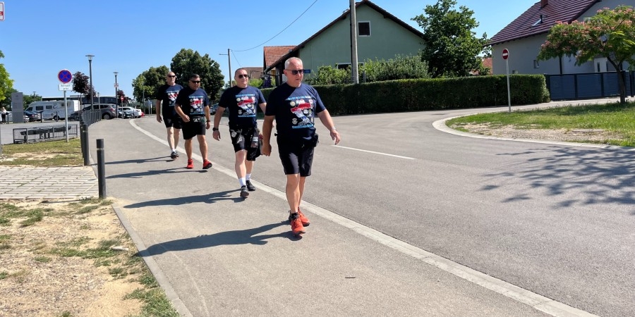 Od Vukovara do Pelješkog mosta: Četiri branitelja hodaju 960 kilometara