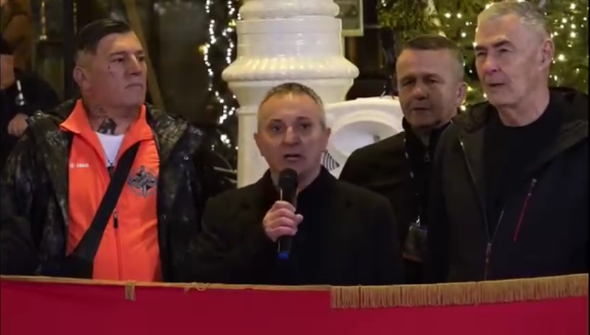 Sinoć u Zagrebu održan prosvjed “HOS JE NAŠ PONOS”