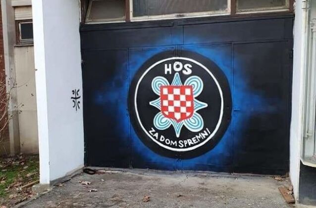 (FOTO) Na muralima HOS-a, Blage Zadre i Ivana Anđelića-Doktora u Sesvetama ispisani srpski (četnički) znakovi: Na MUP-u RH je da pronađe počinitelje…Murale treba zaštititi zakonom!…