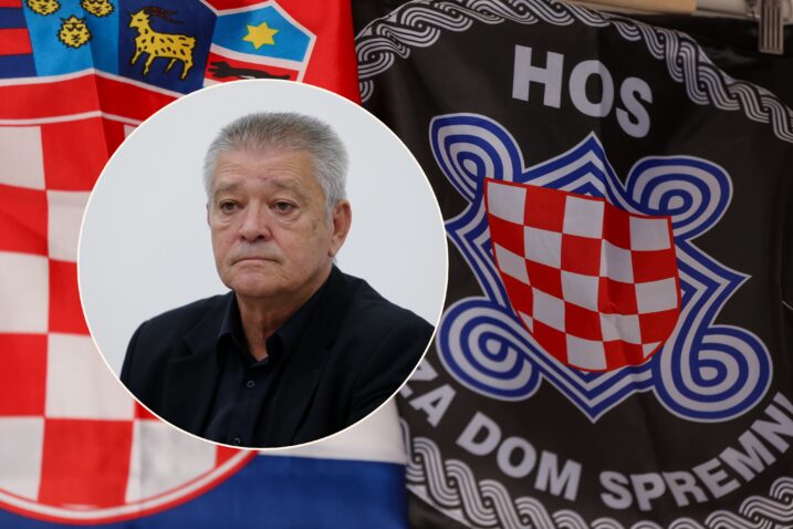 HOS-ovac protiv prodaje zastava i majica HOS-a: “Nama to samo šteti, neka se ultradesničari maknu od nas”
