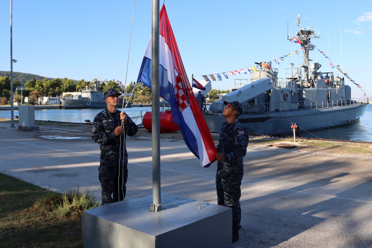 Flota Hrvatske ratne mornarice obilježila 34. obljetnicu u Splitu