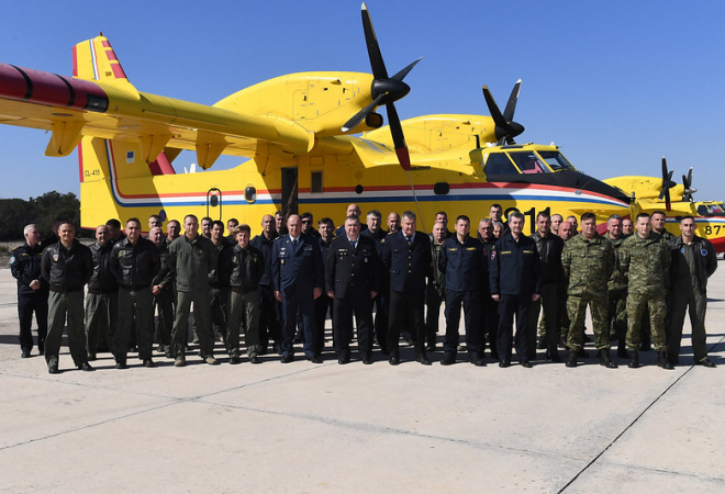 ZASLUŽENO! Pripadnicima protupožarne eskadrile dodijeljena priznanja