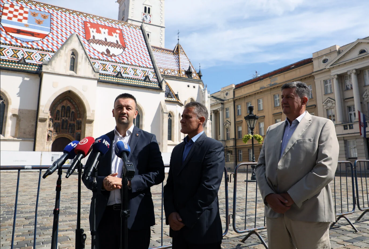 VIDEO: HSP se priključio inicijativi 'Zaštitimo hrvatsku kunu'; Suverenisti: Nismo spremi za euro