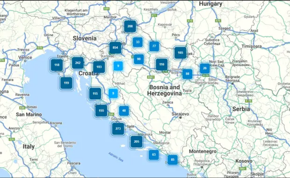 FOTO HUB objavljuje interaktivnu kartu: Ovo su bankomati koje možemo koristiti kada prelazimo na euro