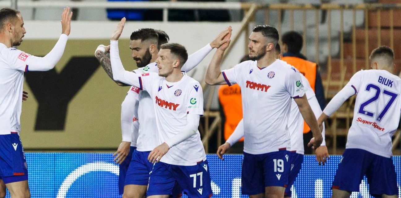 Hajduk pobijedio Goricu 2:1 i plasirao se u finale Hrvatskog kupa