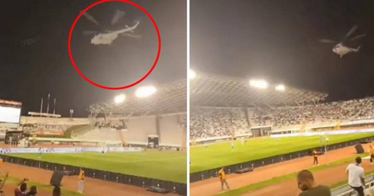 MORH: Pokrenuli smo istragu zbog preleta helikoptera iznad Poljuda tijekom utakmice