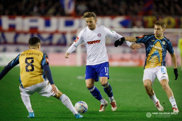 SHNL Hajduk srušio Rijeku na Poljudu – odluka o prvaku pada u posljednjem kolu