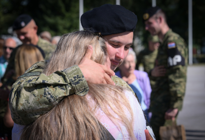 Pripadnici HV-a moraju otići na ovaj zadatak: Oproštaj od obitelji je bio bolan