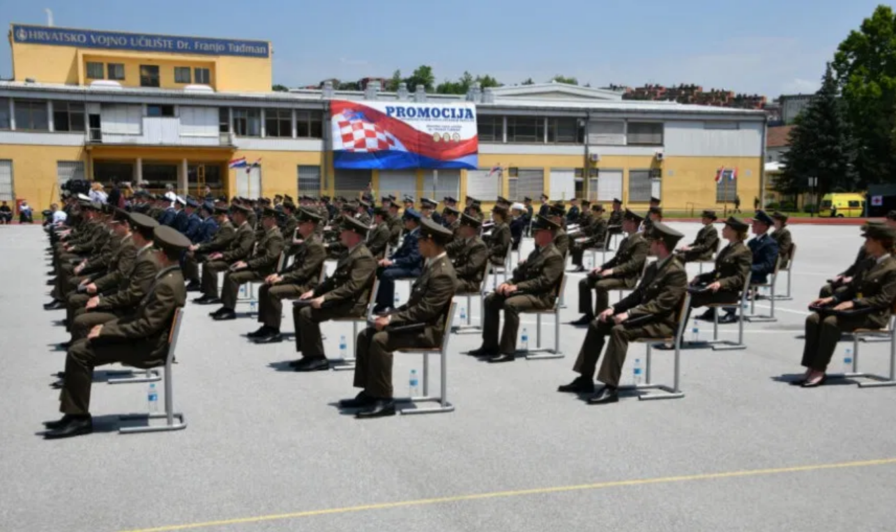 Promovirani časnici na Hrvatskom vojnom učilištu Dr. Franjo Tuđman