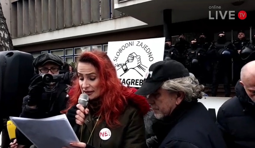 [UŽIVO] Veliki prosvjedi ispred HZJZ-a u Zagrebu i Splitu