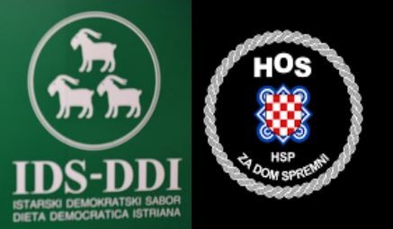 Ma vidi, vidi , IDS ne priznaje“ dvostruke konotacije“ pokliča ZA DOM SPREMNI, a bili su u koalicijskoj vladi Ivice Račana, koja je priznala insignije HOS-a