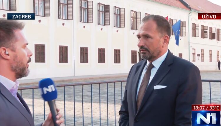 Peternel na N1 optužio moćnog HDZ-ovca da je imao veze s raskolom DP-a